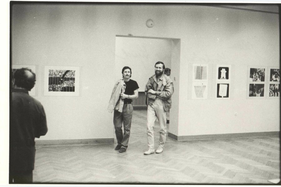 Zleva: Karel Laštovka, František Sysel